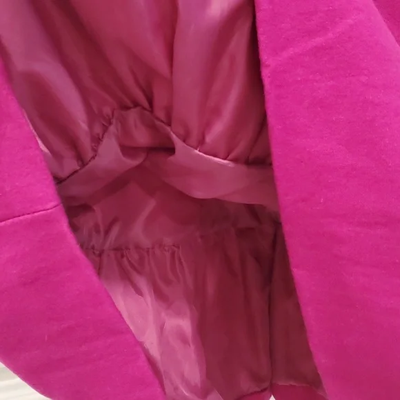 BB Dakota Fuchsia Wool Dress - Picture 5 of 5